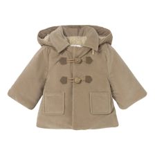 Βρεφικό μπουφάν Mayoral τύπου παλτό, μπεζ, 2411.