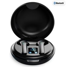 Аσύρματα ακουστικά Bluetooth Party Fun Lights, μαύρα 86395.