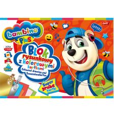 Μπλοκ ζωγραφικής Majewski Bambino А3 έχγρωμο 16 φύλλα