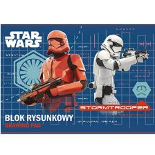 Μπλοκ ζωγραφικής Majewski Star Wars А4 λευκό 20 φύλλα