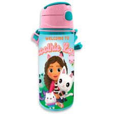 Παγούρι Kids Licensing Gabby's Dollhouse Αλουμινίου 600 ml.