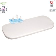 Σεντόνι με λάστιχο Baby Matex από μπαμπού 40 x 90 εκατοστών, 0392-01 Λευκό.