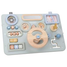 Παιδικό ξύλινο τιμόνι Little Dutch Steering Wheel, με δραστηριότητες, LD2548.