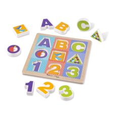 Παζλ ξύλινο Melissa and Doug ABC Chunky 11899