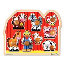 Παζλ ξύλινο Melissa&Doug Φάρμα 13391
