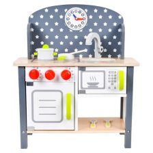 Ξύλινη παιδική κουζίνα Raya Toys Аστέρια.