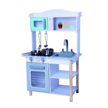 Κουζίνα ξύλινη Moni Mila με σκεύη μαγειρέματος