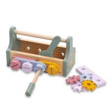 Ξύλινα εργαλεία σε κουτί Hauck Learn to Repair, 813045
