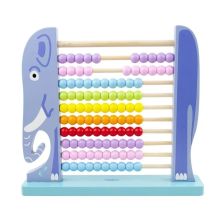 Ξύλινος Άβακας Raya Toys Ελεφαντάκι.