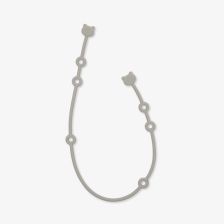 Θήκη πιπίλας Kikka Boo Pacifier holder Platinum Silicone Sand.