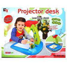 Πίνακας σχεδιασμού με προτζέκτορα Raya Toys , με 6 διαφάνειες.