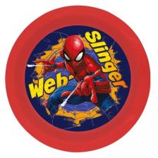 Παιδικό πιάτο φαγητού Kids Licensing Spiderman, πλαστικό, 21 εκατοστών.