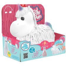 Παιδικό παιχνίδι Rochelle Μονόκερος Jiggly Pets JP002-WH, Λευκό.