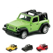 Παιδικό παιχνίδι αυτοκινητάκι Raya Toys Models Jeep, με μουσική και φώτα, 1:32.