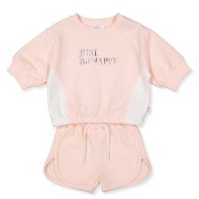 Παιδικό σετ Bebetto Soft Shine, Ροζ, 2 τεμαχίων, 1-5 ετών, K4778.