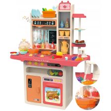 Παιδική κουζίνα με νερό και ατμό Raya Toys 889-162, Ροζ