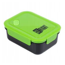 Παιδικό δοχείο φαγητού St. Majewski St. Right Black and Green.