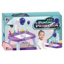 Παιδικό τραπέζι ζωγραφικής Raya Toys με προτζέκτορα.