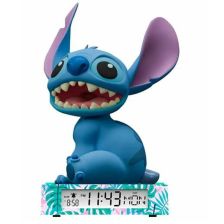 Παιδικό φωτιστικό νυκτός Kids Licensing Stitch 3D, με ξυπνητήρι.