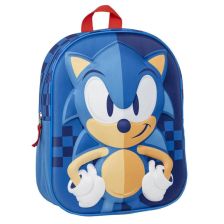 Παιδικό σακίδιο πλάτης Cerda Sonic 3D, 31 εκατοστών.