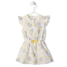 Παιδικό φόρεμα Bebetto Good Vibes Κίτρινο, 1-5 ετών, K3938.