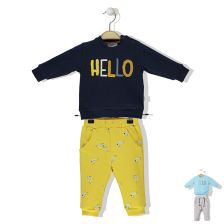 Παιδική αθλητική φόρμα Bebetto Zebra Family, 2 τεμαχίων, 3-36 μηνών, K3488.