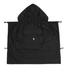 Βρεφικό αδιάβροχο για μάρσιπο Dooky Μαύρο.