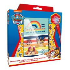 Παιδικό ημερολόγιο Kids Licensing Paw Patrol με μαγικό στυλό και αυτοκόλλητα.