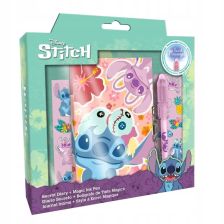 Παιδικό ημερολόγιο με μαγικό στυλό Kids Licensing Disney Stitch & Angel.