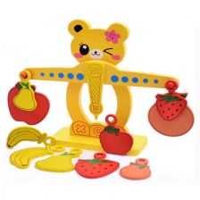 Παιδική ζυγαριά μέτρησης Raya Toys Μοντεσσόρι Αρκουδάκι