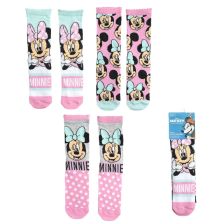 Σετ παιδικών καλτσών Cerda Disney Minnie Mouse, μέγεθος 23-34, 2900002482, 3 τεμαχίων.
