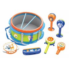 Παιδικό σετ με μουσικά όργανα Raya Toys 9 τεμαχίων.