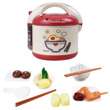 Παιδικό σετ μαγειρικής Raya Toys Multicooker με ατμό, φώτα και ήχους, 21 τεμαχίων.