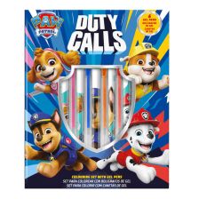 Παιδικό σετ Kids Licensing Paw Patrol Duty Calls, σημειωματάριο με 6 τεμάχια στυλό gel.