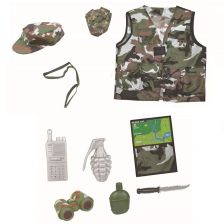 Παιδική στολή Commando Raya Toys Military, με αξεσουάρ.