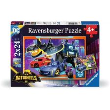 Παιδικό παζλ Ravensburger Batwheels, 2x24 τεμαχίων.