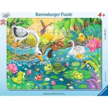 Παιδικό παζλ Ravensburger Καλοκαίρι στη Λίμνη, 30 τεμαχίων.