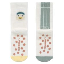 Παιδικές αντιολισθητικές κάλτσες Lassig Tiny Team Anti-slip Socks, μέγεθος 19-30, 2 τεμαχίων.
