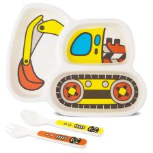 Παιδικό σετ σκευών φαγητού Raya Toys Bagger, 3 τεμαχίων.