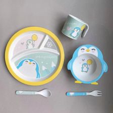 Παιδικό σετ σκευών φαγητού Raya Toys Animals, 5 τεμαχίων.