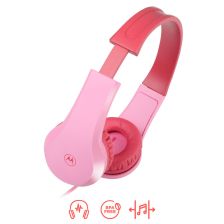 Παιδικά ακουστικά Motorola JR200, Ροζ.