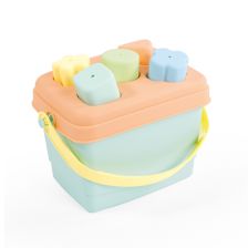 Παιδικός διαλογέας DOLU Pastel Κουβαδάκι με σχήματα, 5198.