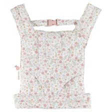 Παιδικός μάρσιπος για κούκλα μωρό Little Dutch Soft Flowers, LD4590.