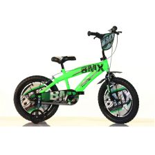 Παιδικό ποδήλατο Dino Bikes BMX Green 14".