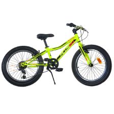 Παιδικό ποδήλατο Dino Bikes PLUS 20" Κίτρινο.