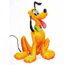 Παιδική διαμαντένια ταπισερί Diamond Dotz Mickey Mouse Pluto.