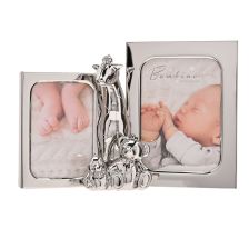 Διπλή κορνίζα φωτογραφιών Widdop Bingham Giraffe and Teddies.