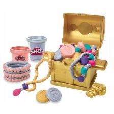 Σετ παιχνιδιού Hasbro Play-Doh Treasure Splash, 6 χρωμάτων.