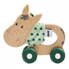 Ξύλινο βρεφικό παιχνίδι Eichhorn HIPP Γαϊδουράκι ώθησης.