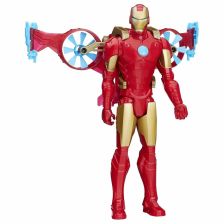 Φιγούρα δράσης Hasbro Marvel Avengers Titan Hero Series Iron Man με αξεσουάρ πτήσης, B5776.